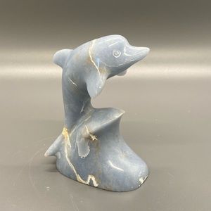 Angelite Stone Dolphin